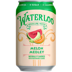 Waterloo Melon Medley pouring into glass reveals vibrant aroma