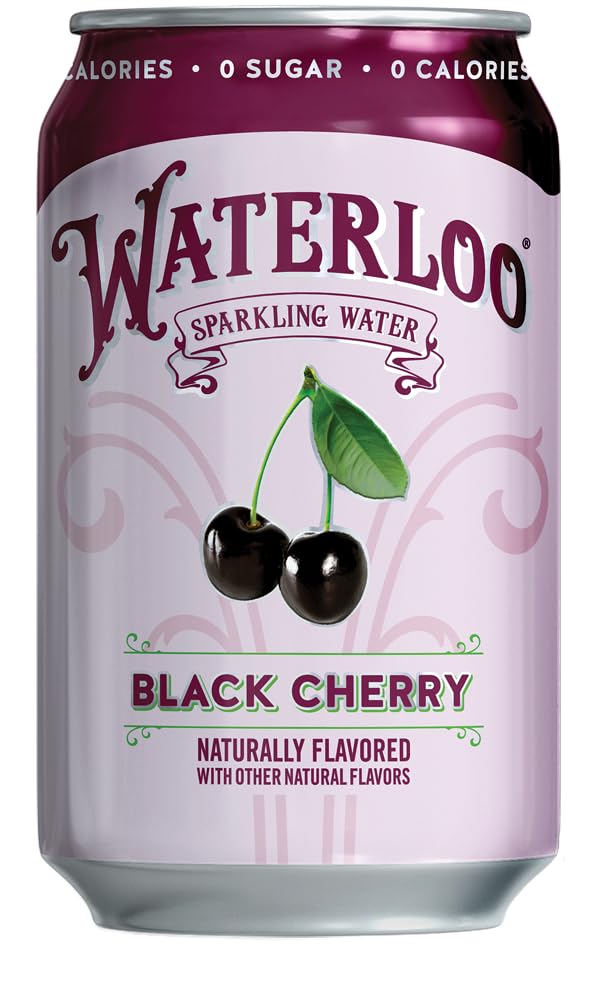 Waterloo 12-pack cans in sustainable aluminum, convenient hydration