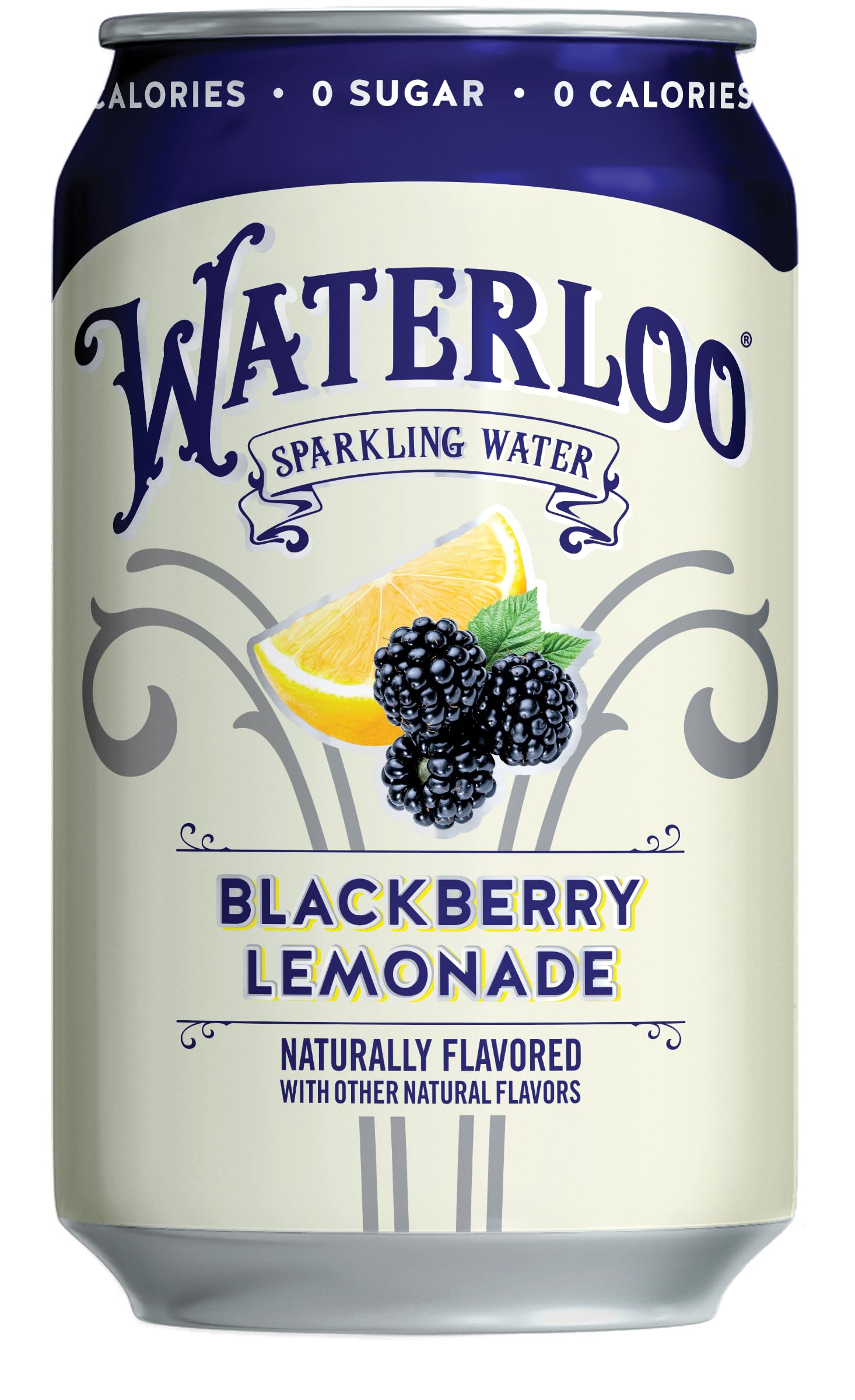 Waterloo Sparkling Water aluminum can pack offers sustainable on-the-go refreshment.
