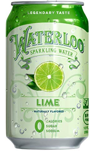 Waterloo Sparkling Water Lemon-Lime pack-12 ready for everyday hydration