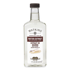 Watkins Butter Extract bottle for rich baking flavor in batches