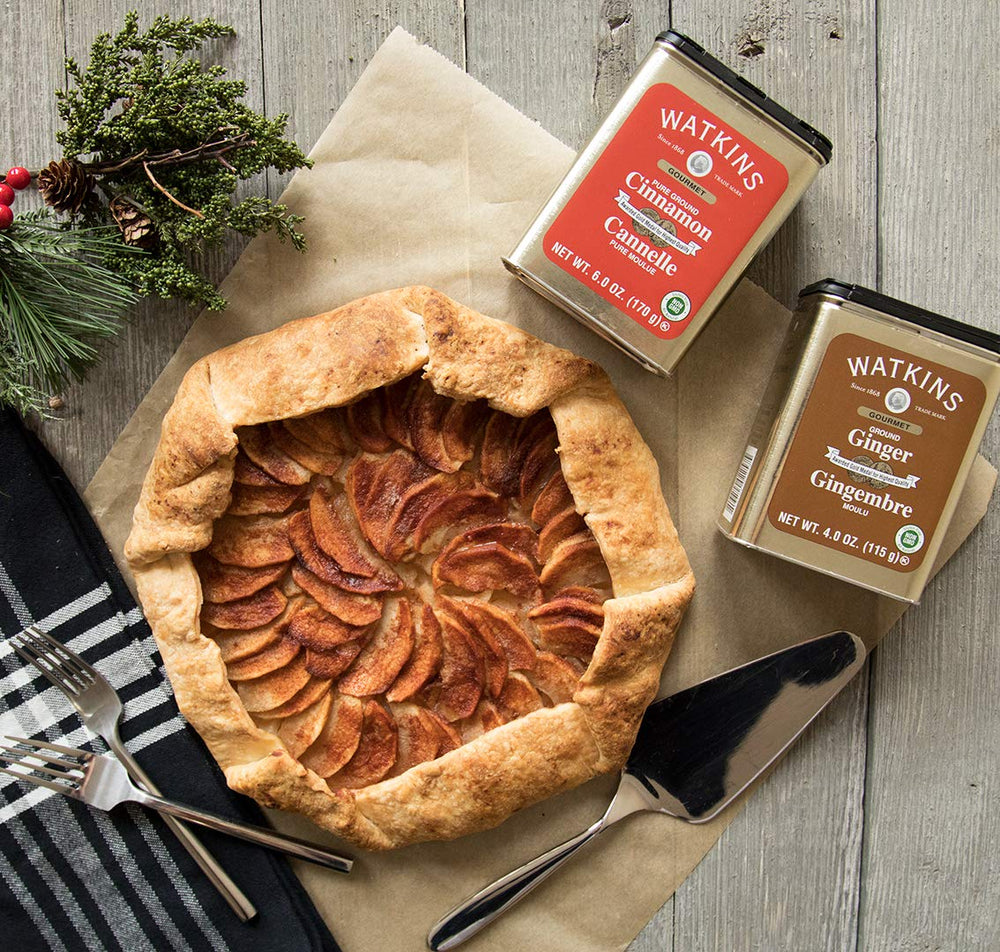 Watkins Cinnamon in a bowl for baking enhances aroma and flavor