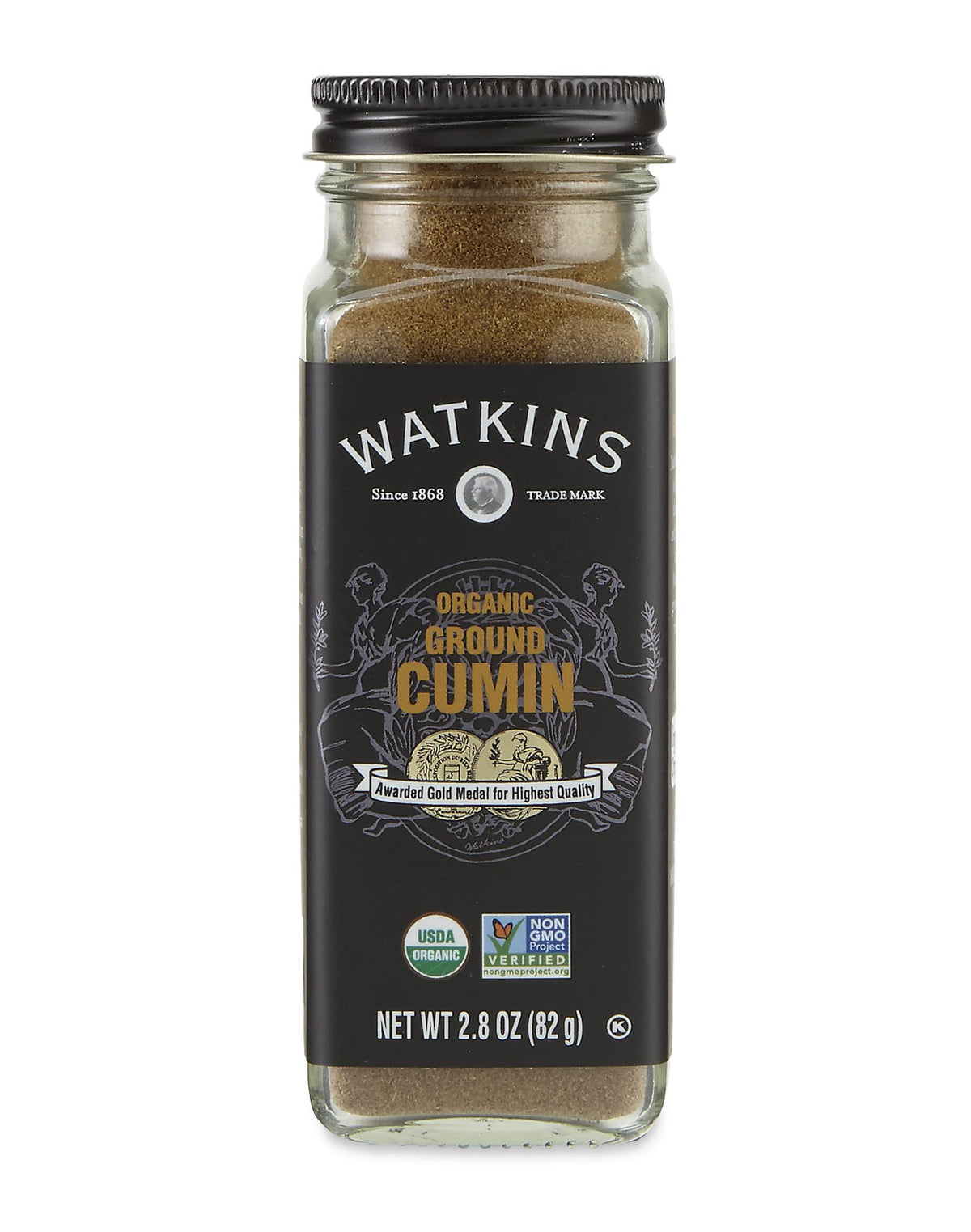 Watkins Ground Cumin jar with premium aroma for vibrant home cooking.