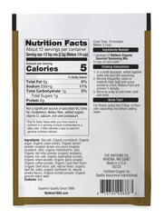Watkins Organic Gourmet Seasoning packaging close-up for clean flavor.
