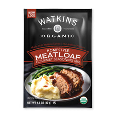 Watkins Organic Meatloaf Seasoning Pack for quick weeknight flavor.
