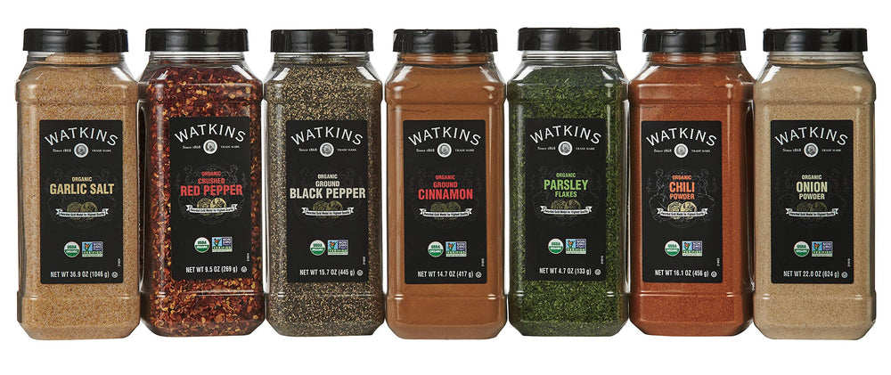 Watkins Organic Parsley bulk on kitchen shelf for everyday cooking