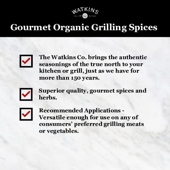 Watkins Organic Steak Seasoning on steak before sear for even, flavorful browning