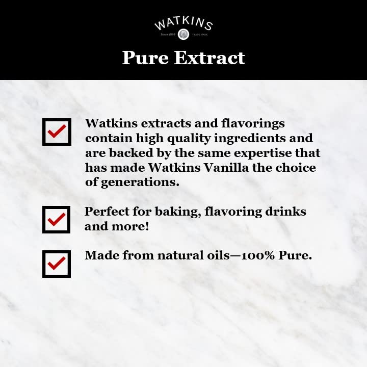 Baking with Watkins almond extract enhances cookies and pastries