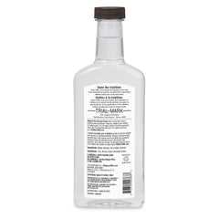 Close-up of Watkins almond extract label highlighting pure ingredients