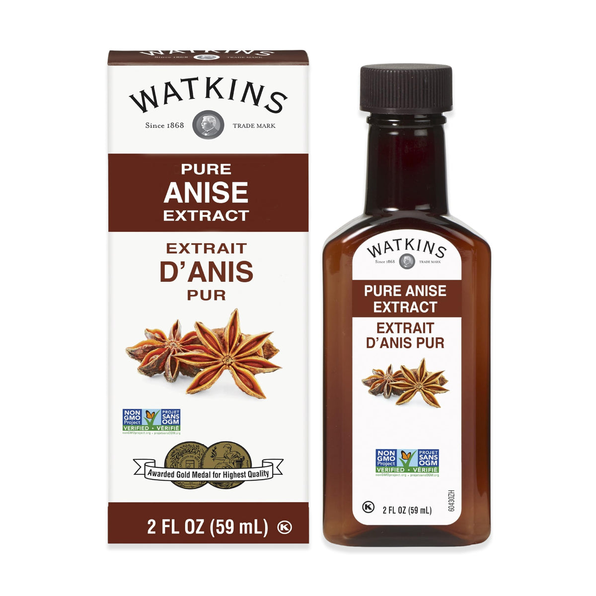 Watkins Pure Anise Extract bottle ready for baking and flavor exploration.