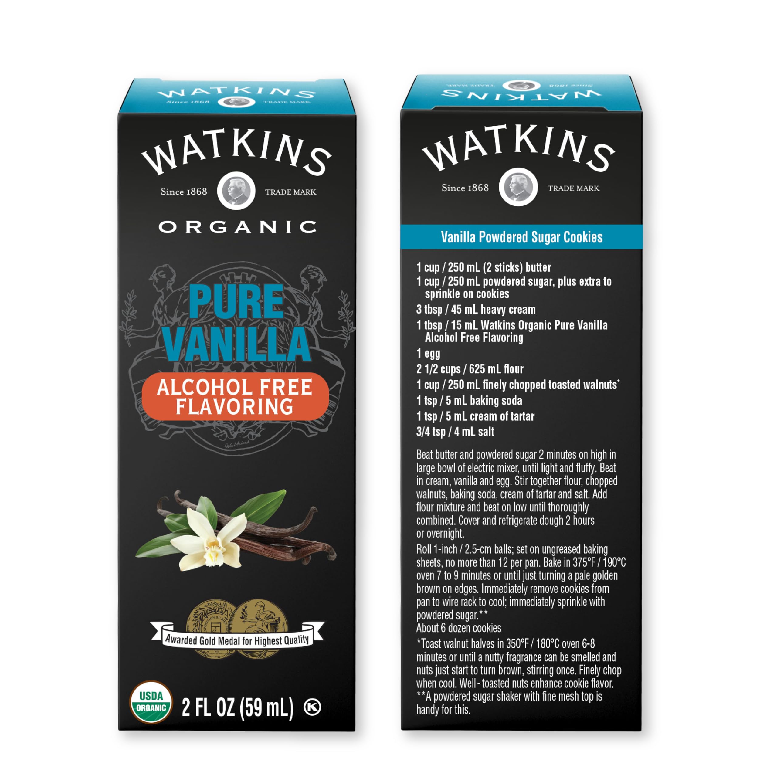 Watkins Vanilla Bean closeup reveals natural depth and organic quality