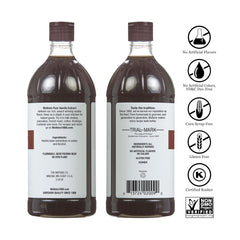 Madagascar vanilla beans close-up with Watkins, premium flavor for recipes.
