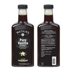 Watkins Madagascar vanilla beans close-up showing rich aroma and authentic origin