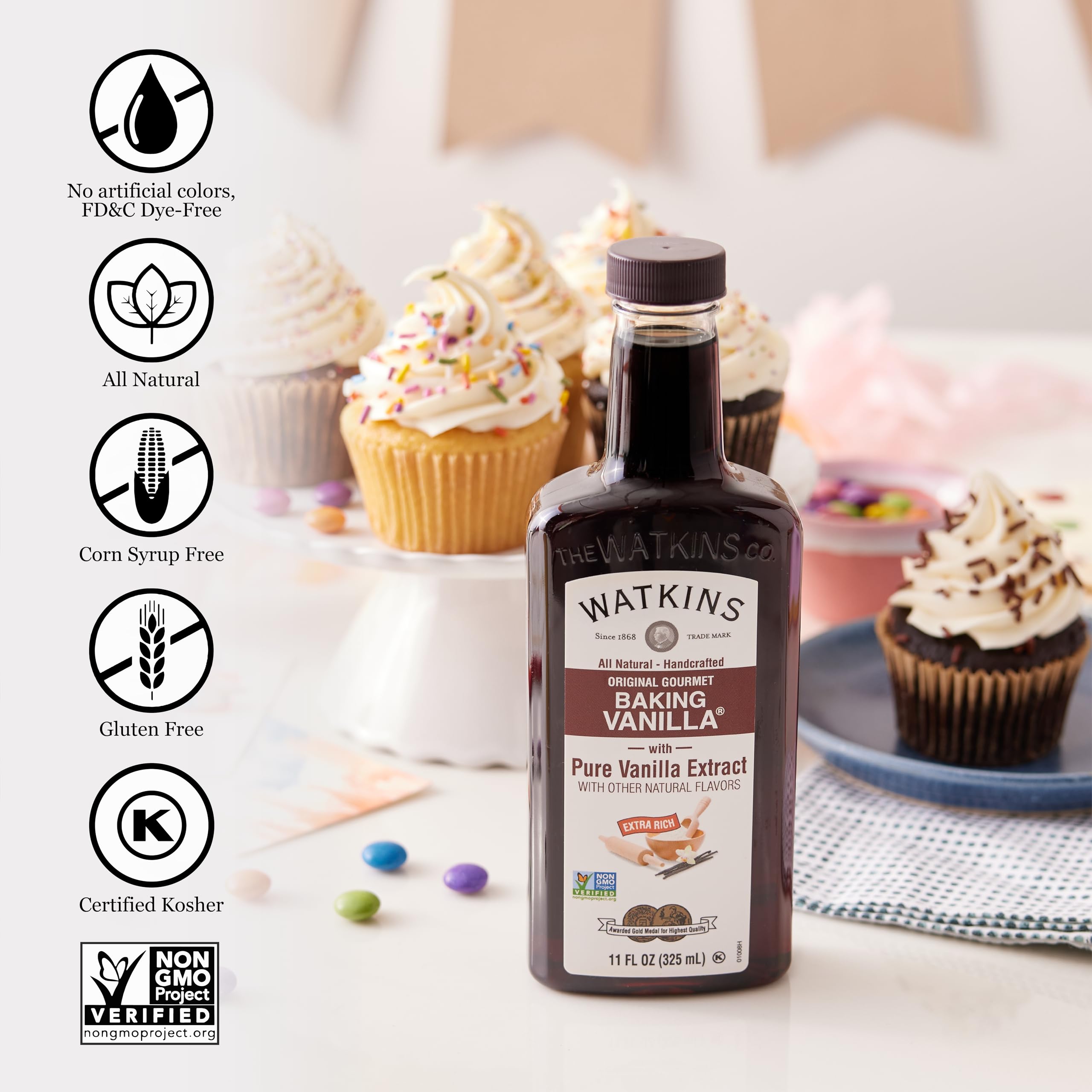 Watkins vanilla for cooking scene highlighting flavor enhancement