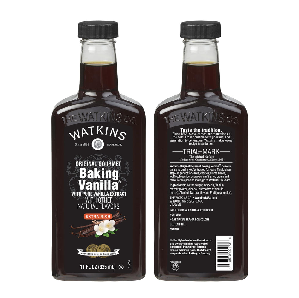 Watkins vanilla extract pour shot ideal for measured recipes