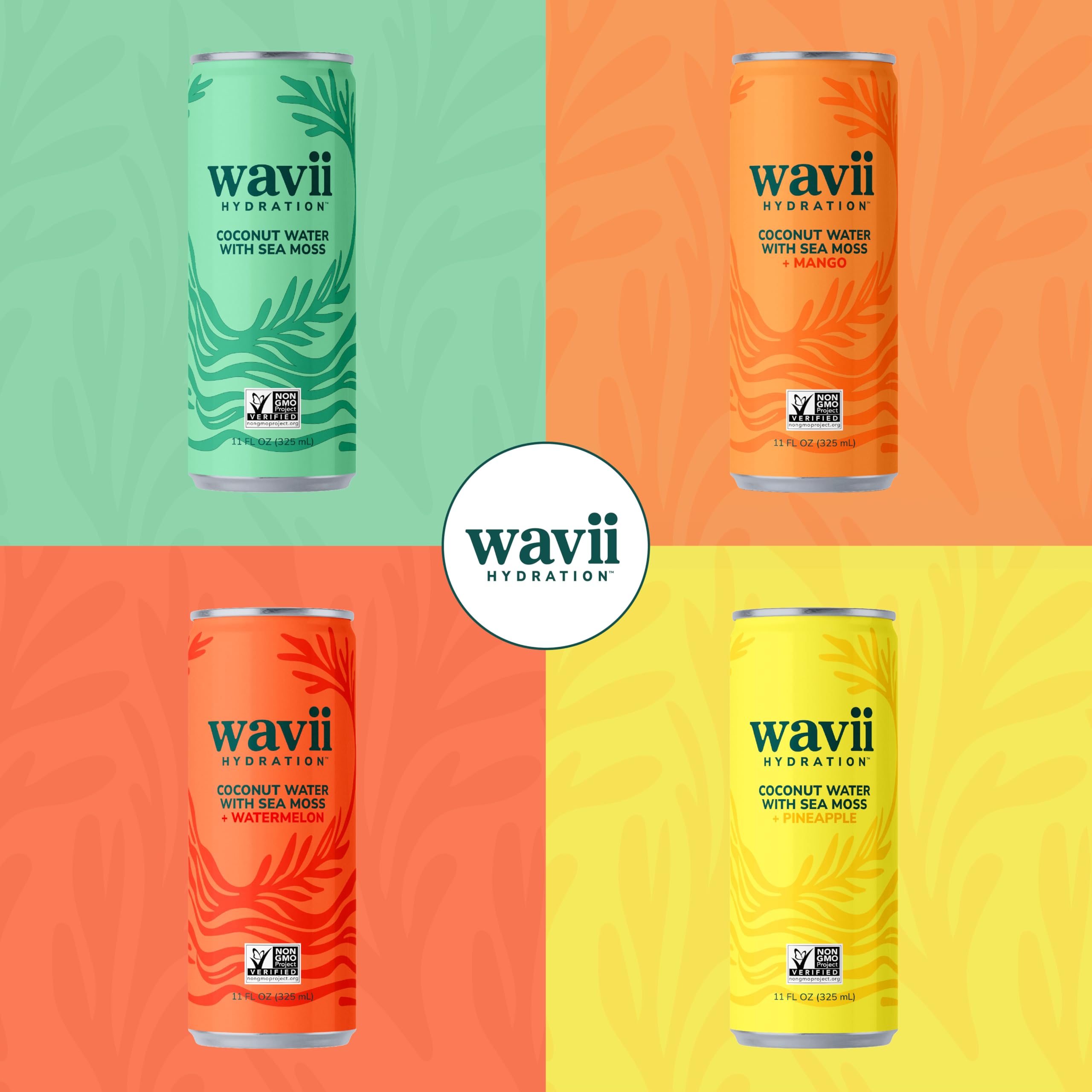 Wavii Hydration can pouring into glass, ready to enjoy.