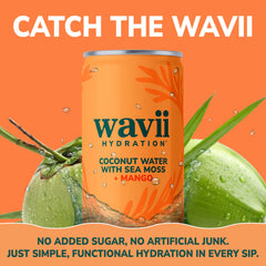 Wavii Hydration mango flavor adds tropical sweetness with real juice