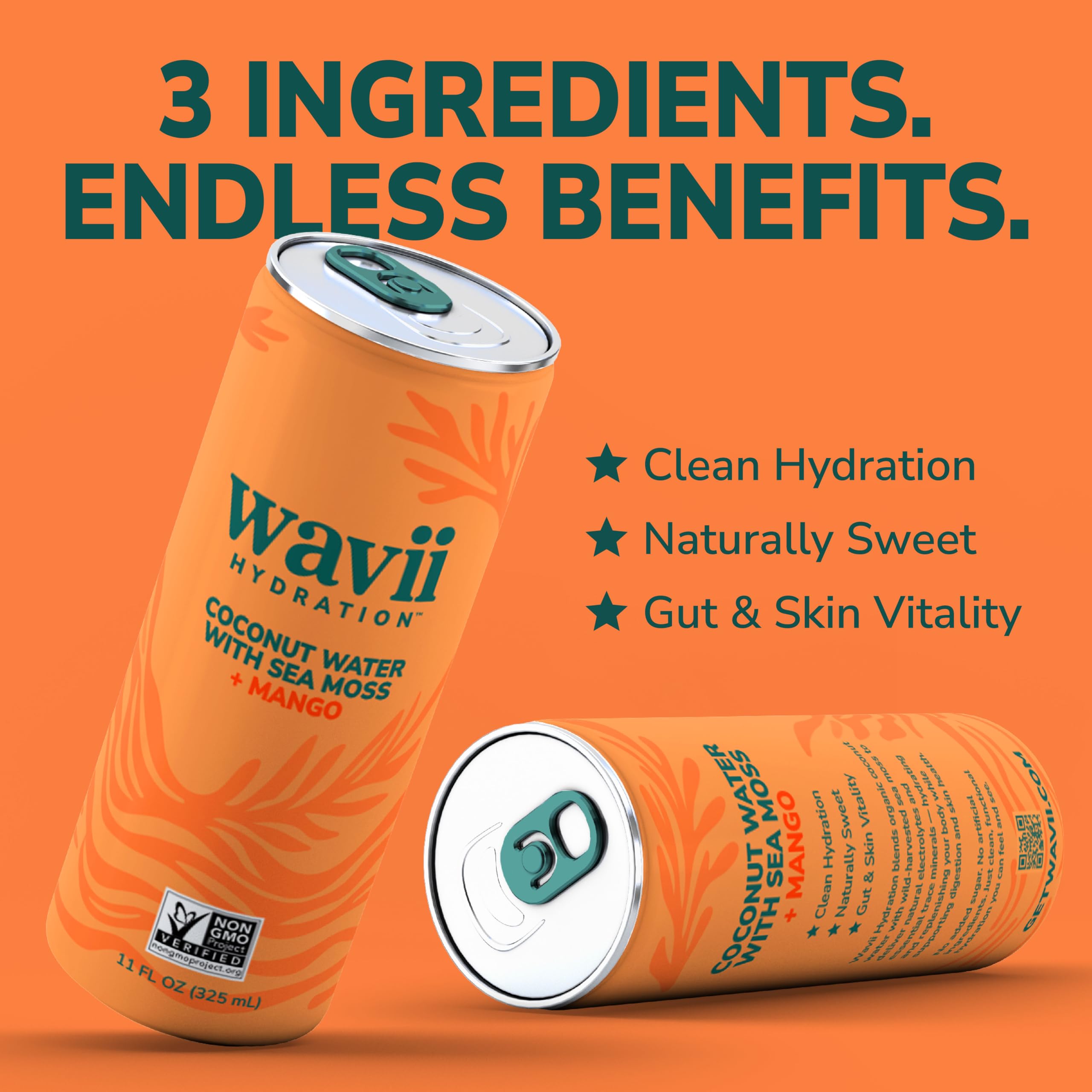 Tropical mango-coconut blend creates a sunny, energizing pause