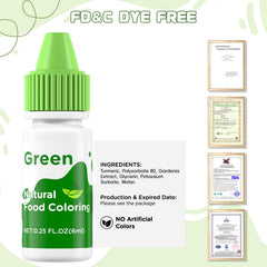 Wayin orange coloring liquid bottle pour delivers vivid hue without altering flavor.