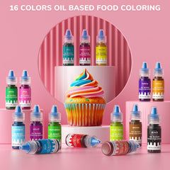Wayin 16-color swatches show rich hues for chocolate and candy melts.