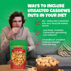 We Got Nuts air-tight resealable bag keeps cashews fresh