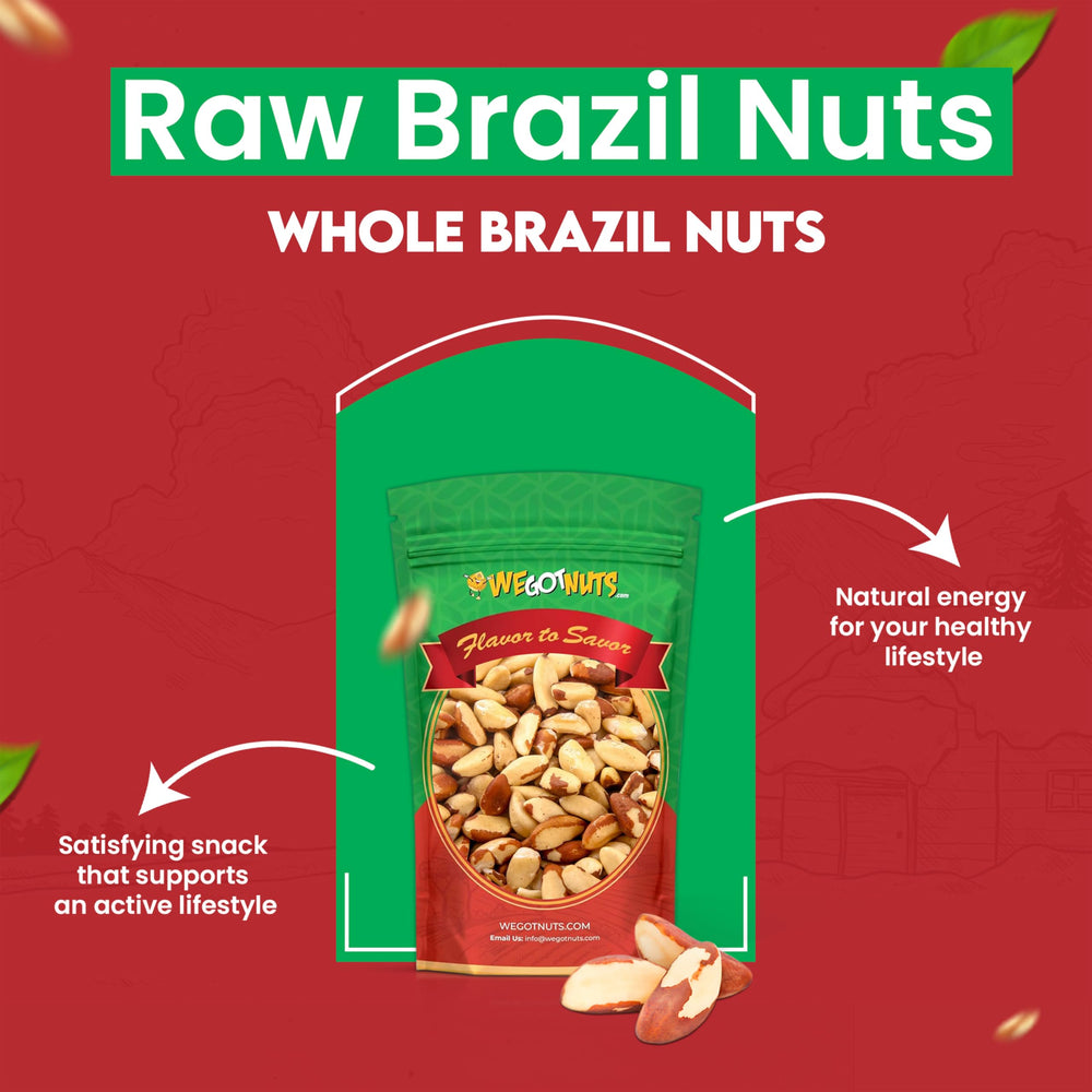 We Got Nuts Brazil nuts snack-ready, satisfy cravings with wholesome nutrition.