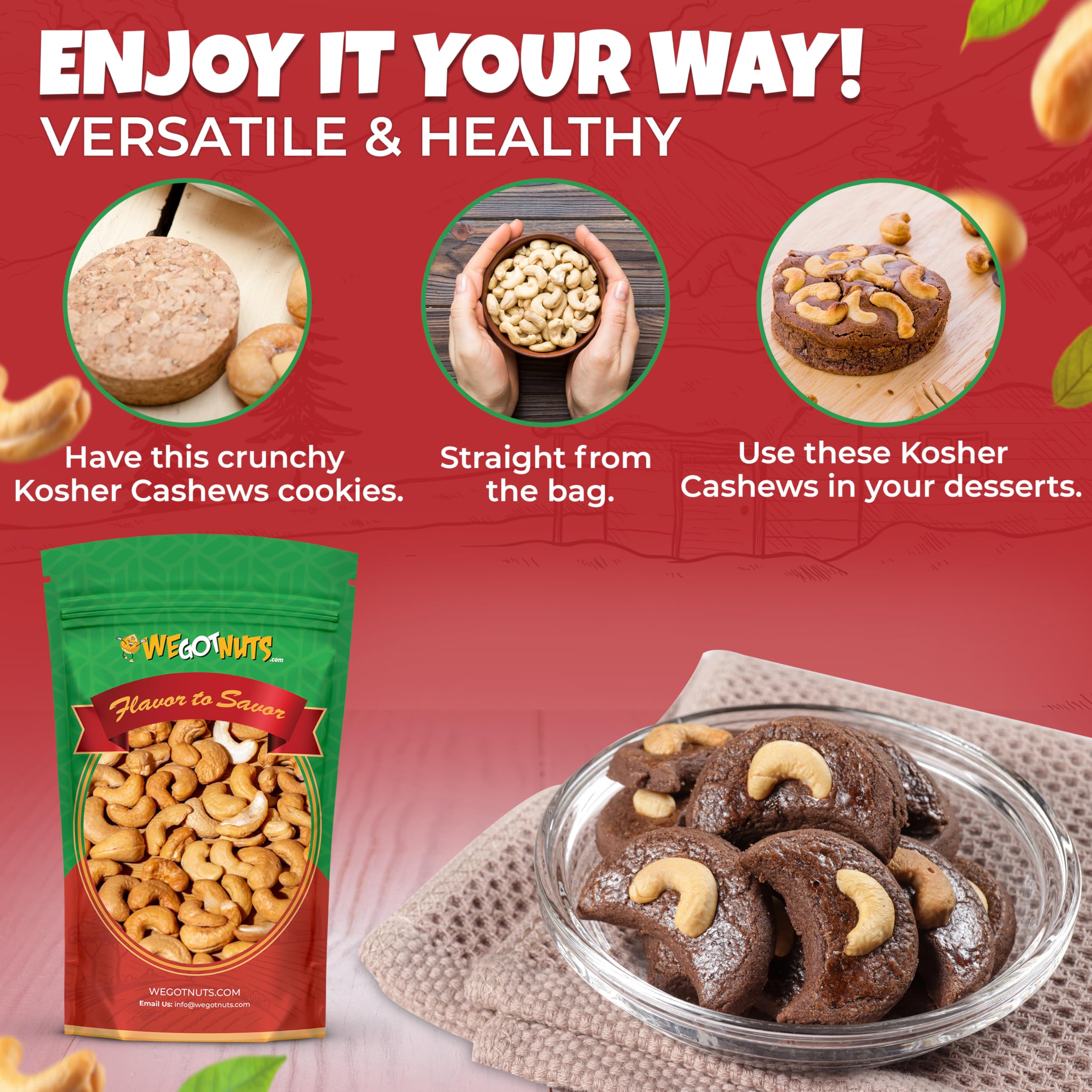 We Got Nuts bulk packaging showcases value and convenience