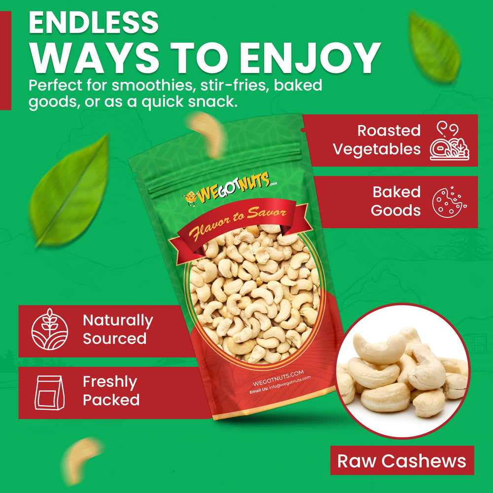 We Got Nuts kosher-certified cashews from Circle K for dietary needs.