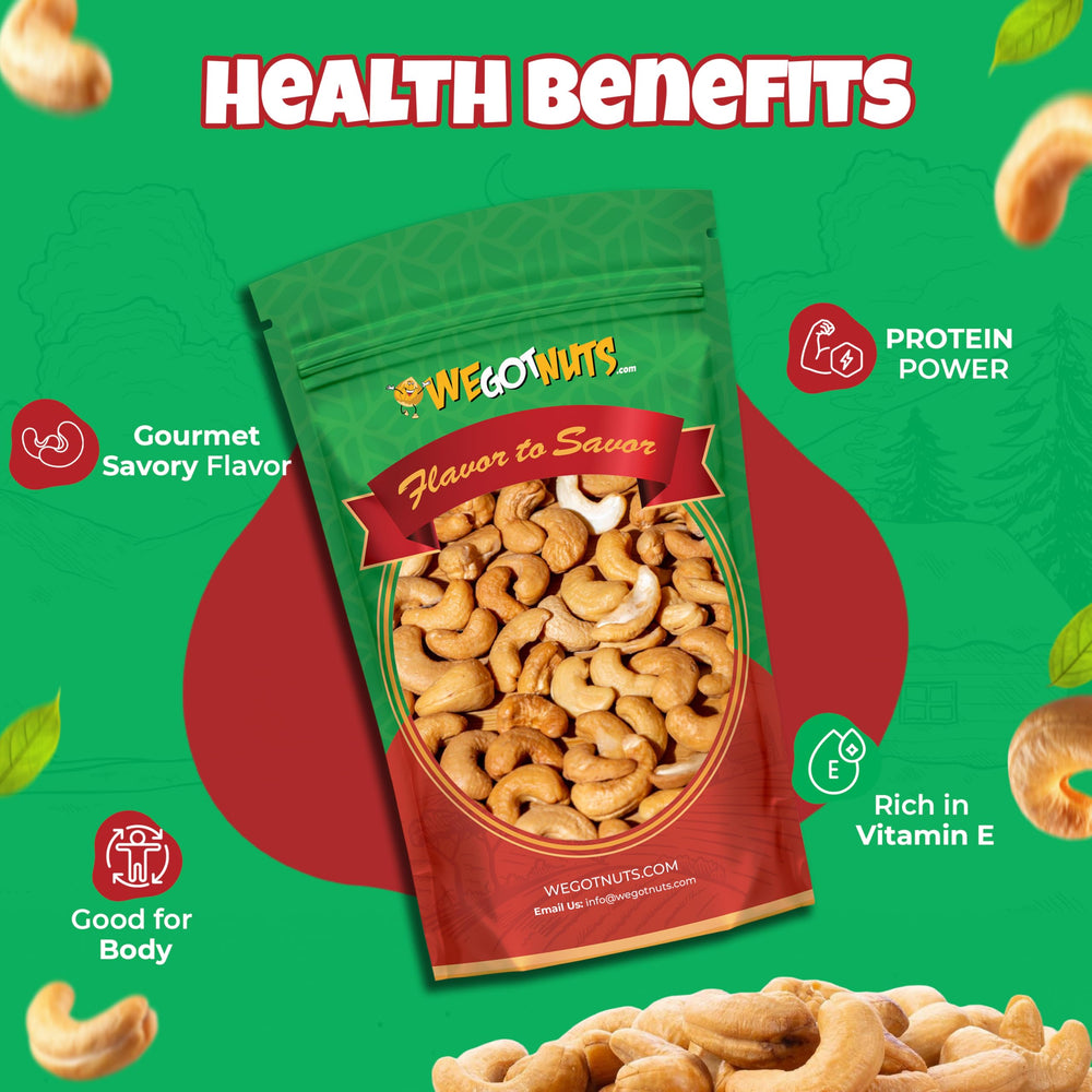 We Got Nuts kosher-certified seal emphasizes trusted quality and purity