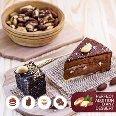 We Got Nuts pecan halves used in baking recipes for desserts.