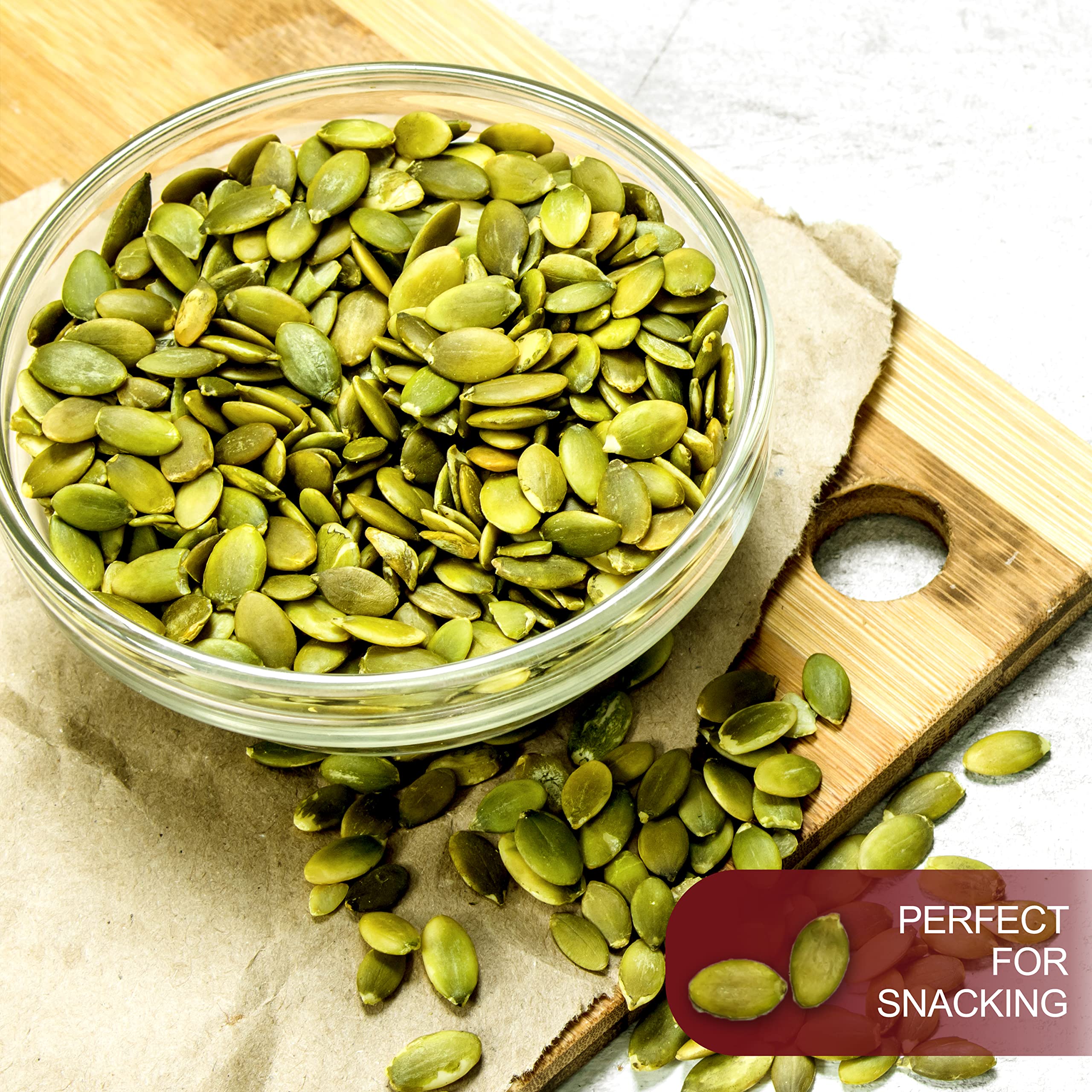 We Got Nuts pumpkin seeds packed with minerals and nutrients