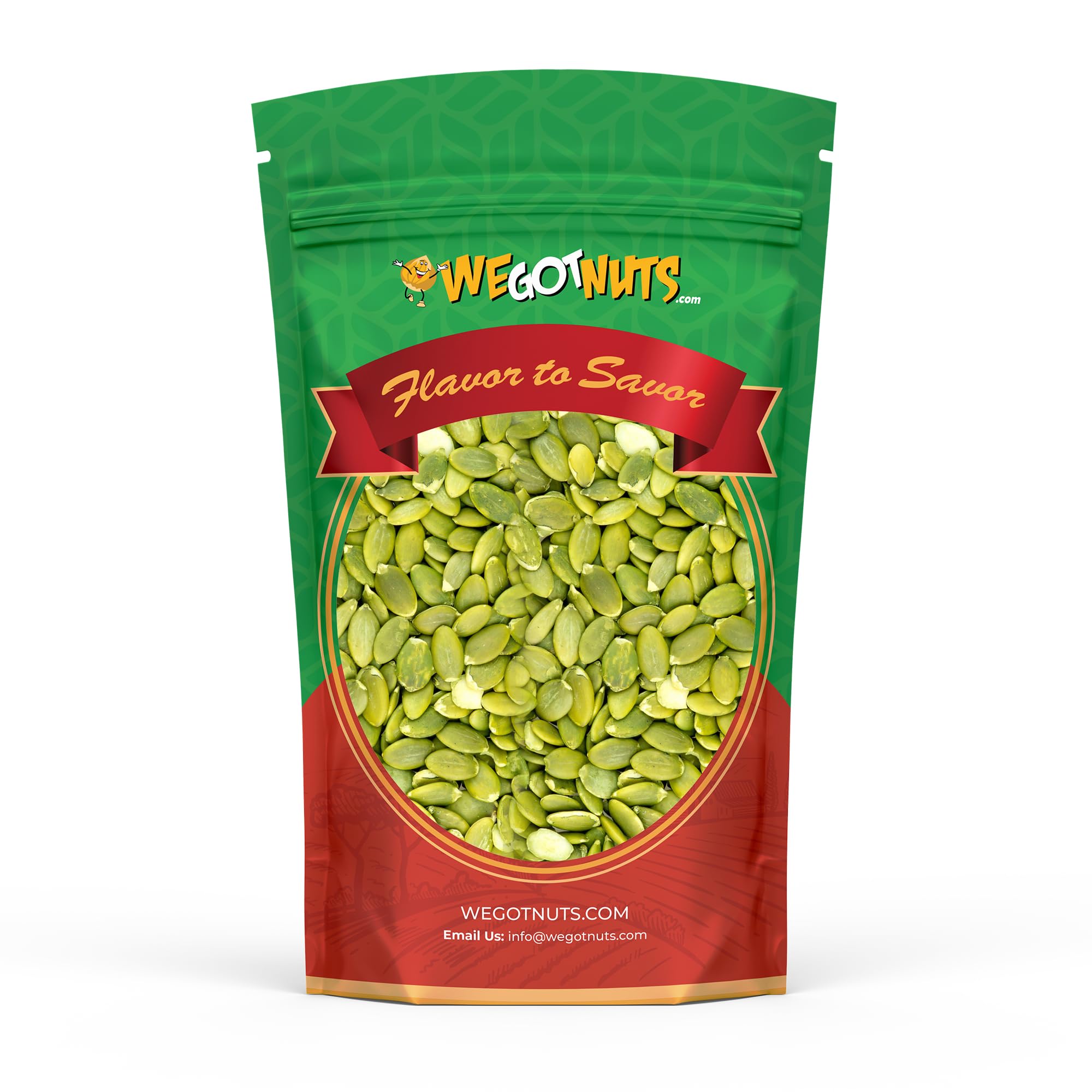 We Got Nuts pumpkin seeds raw pepitas for on-the-go snacking