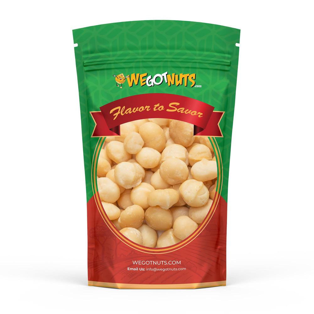 We Got Nuts Raw Deluxe Macadamia Nuts in bulk offering premium flavor and freshness