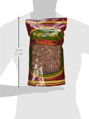 We Got Nuts raw red skin peanuts pure nuts; versatile for baking and toppings