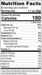 We Got Nuts sunflower seeds in resealable bag for easy on-the-go snacking.