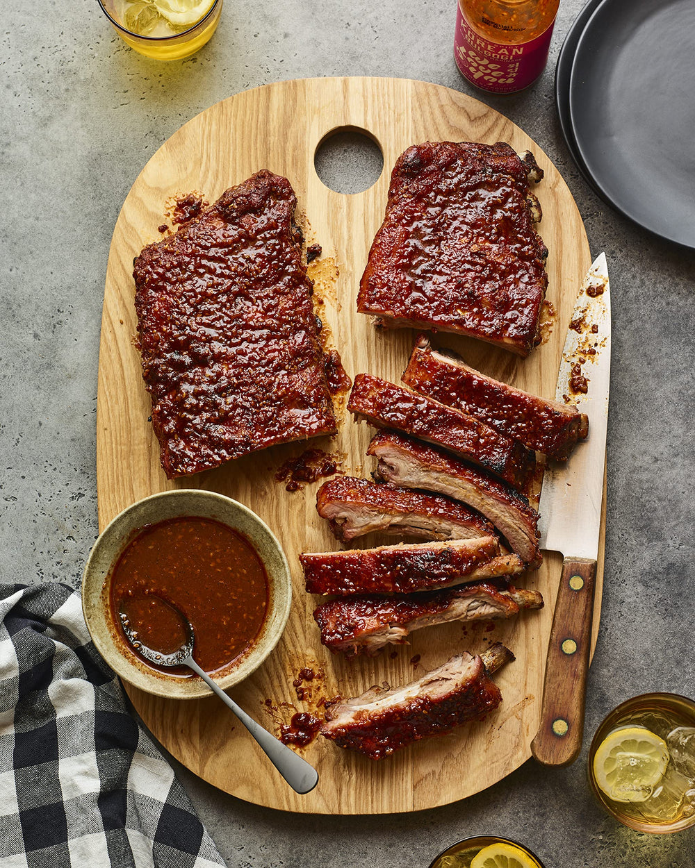 We Rub You Bulgogi sauce salmon glaze creates a flavorful finish for seafood dishes