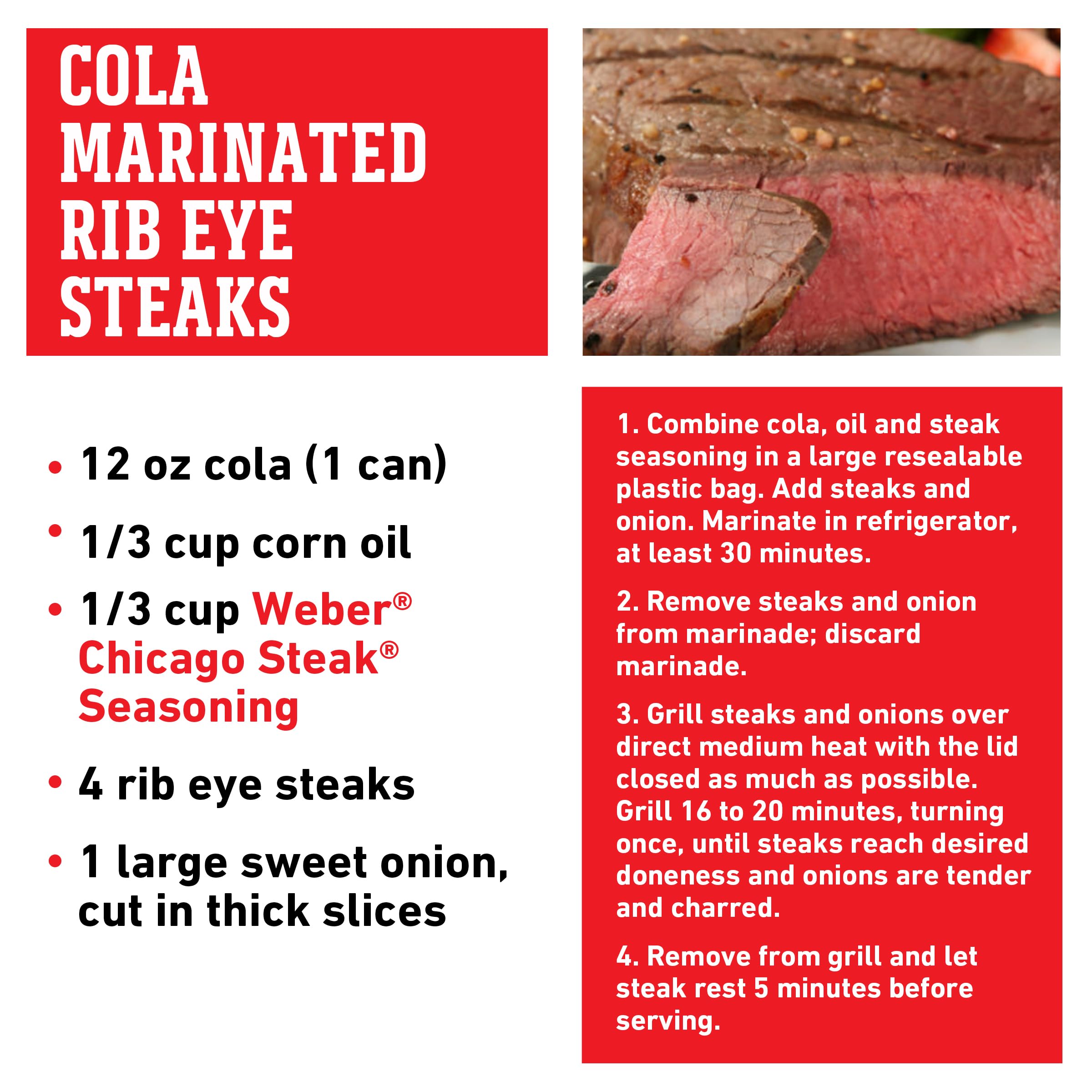 Weber Chicago Steak Seasoning package banner communicates no artificial preservatives