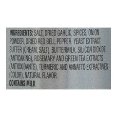 Weber Chophouse Butter Seasoning granules add savory butter depth.