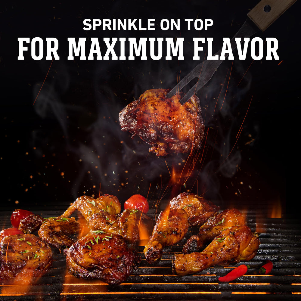 Weber Chophouse Butter Seasoning with vegetables elevates delicate flavors.