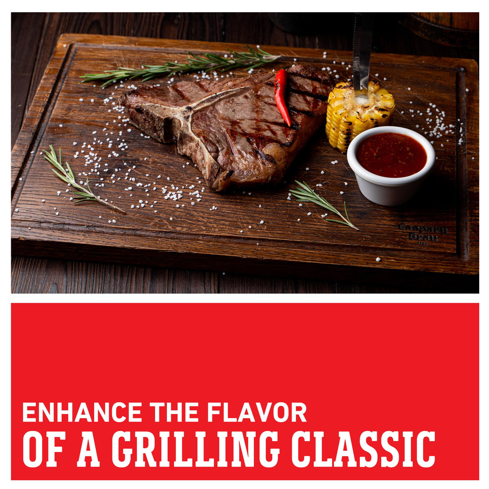 Weber Cowboy Seasoning label close-up shows gluten free option