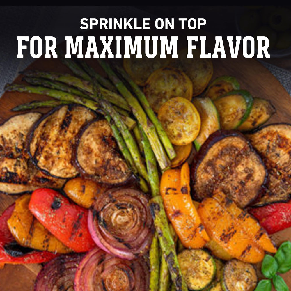 Weber Garlic Parmesan on pasta for flavor boost