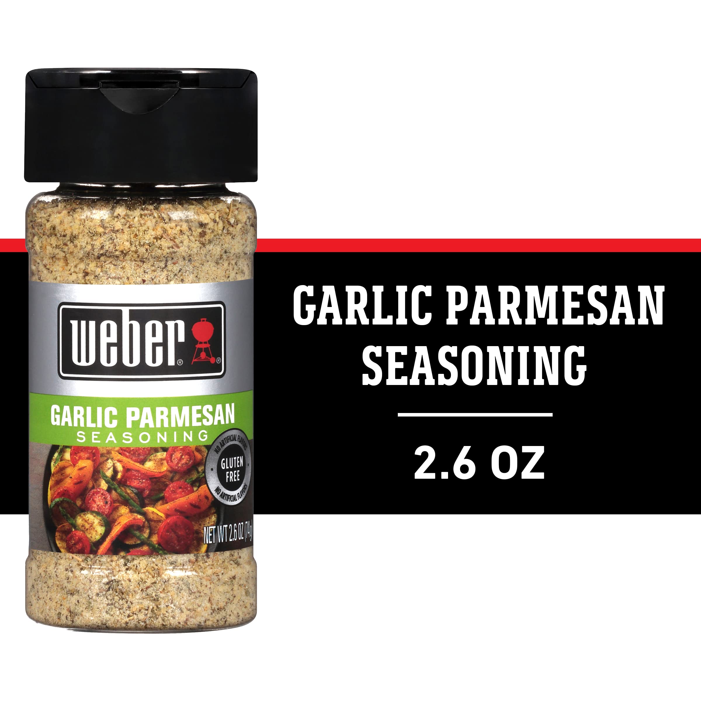 Weber Garlic Parmesan Seasoning on pork chop for grilling