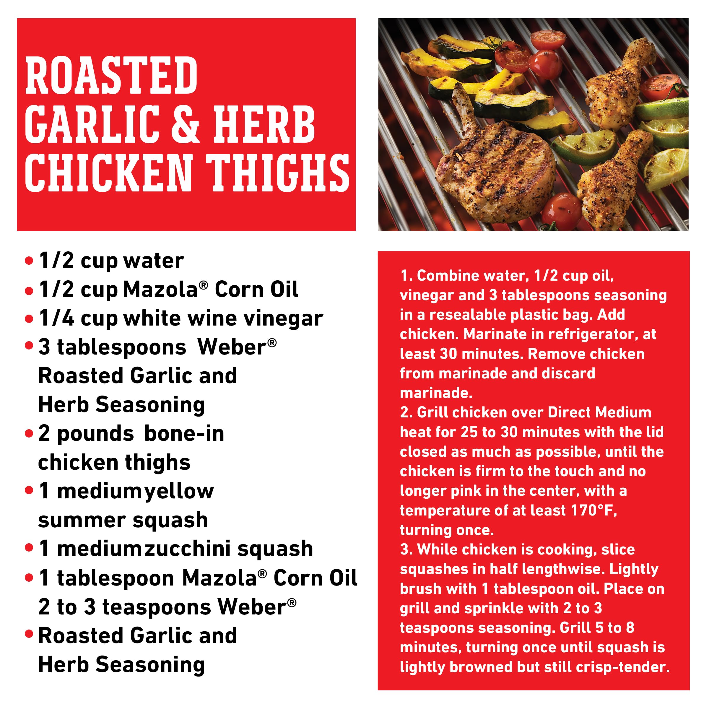 Weber Roasted Garlic & Herb Seasoning label detail highlighting gluten-free status