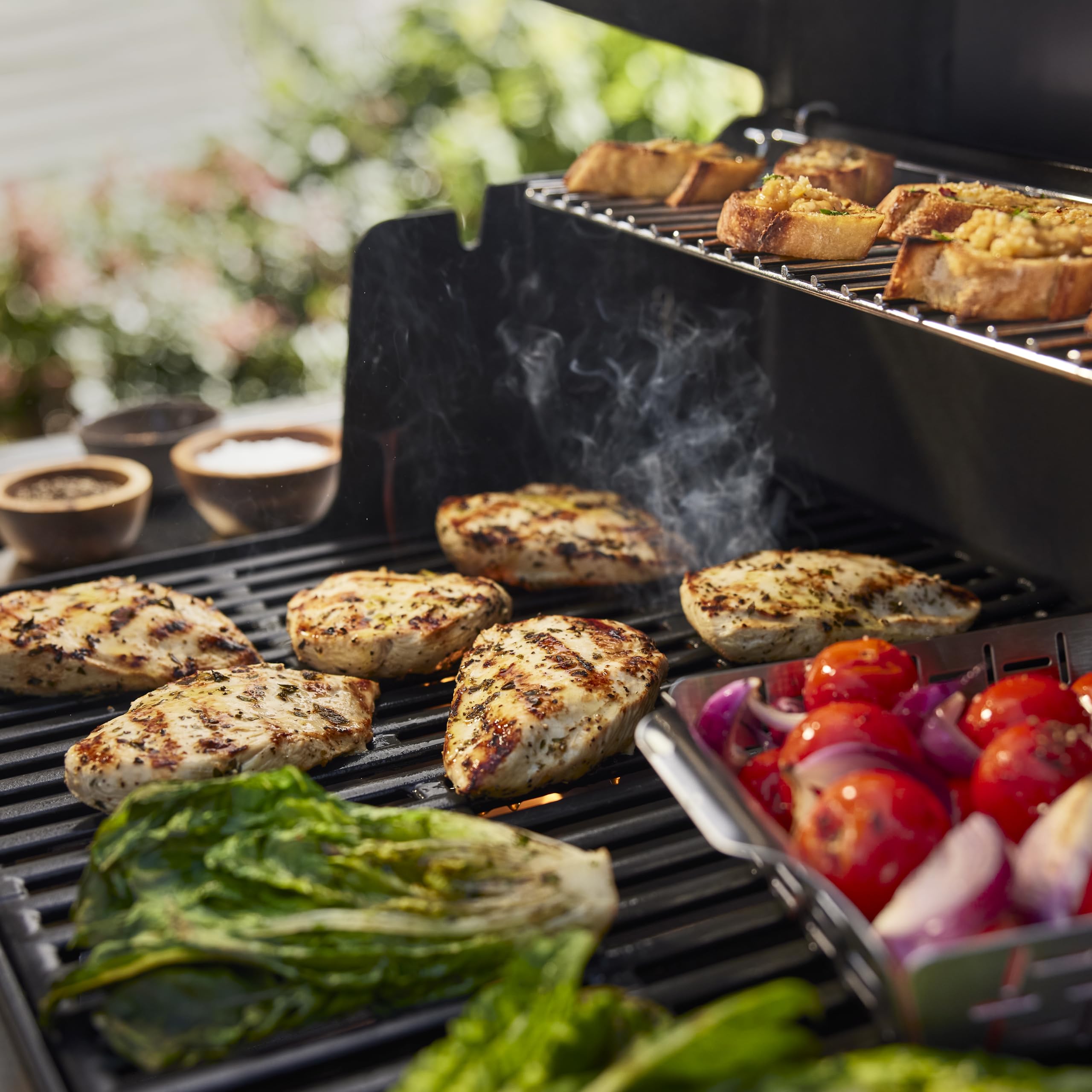 Vegetables grilled with Weber Smoky Brown Sugar Dry Rub for balance