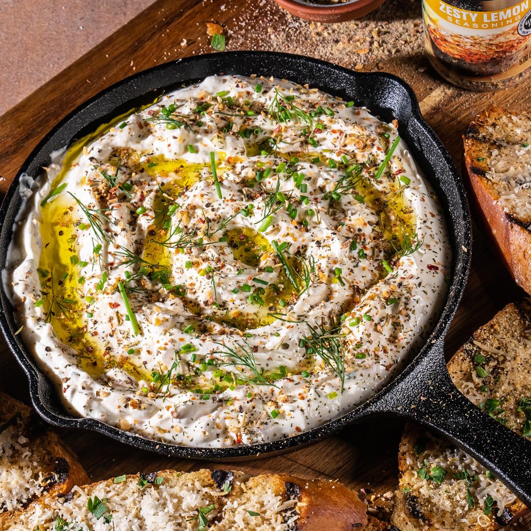 Weber Zesty Lemon Seasoning on grilled fish adds citrus lift.