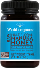 Wedderspoon Manuka honey bottle pour for everyday use