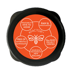 Wedderspoon Manuka honey cream texture shot suggests smooth drizzle for toast.