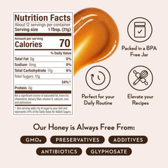 Wedderspoon Manuka honey pour close-up shows smooth, versatile sweetness