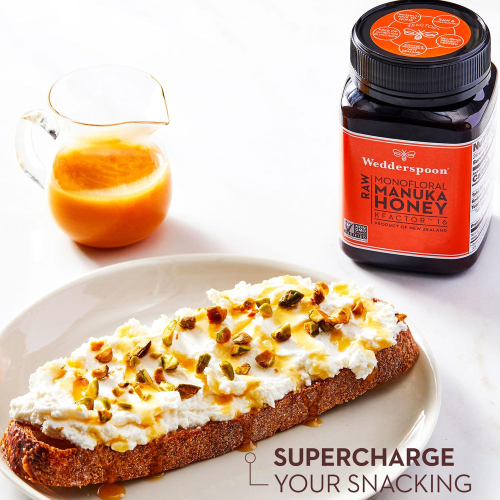 Wedderspoon Manuka honey tea pairing demonstrates versatile sweetness for beverages.