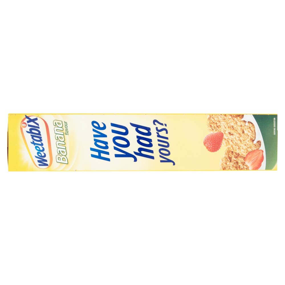 Weetabix Banana Biscuits yogurt parfait shot with toppings